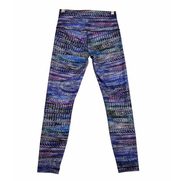 Lululemon Wunder Under Train Leggings Sz 8 Digital Oasis High Rise Everlux Pants - Picture 3 of 10